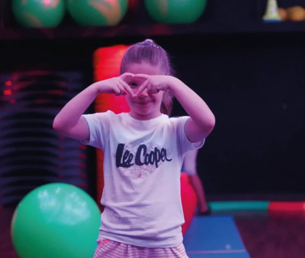 Un coach avec des enfants
